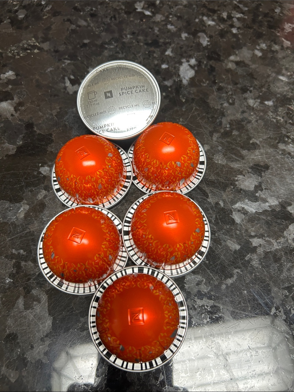 Nespresso Pumpkin Spice Cake Pods
